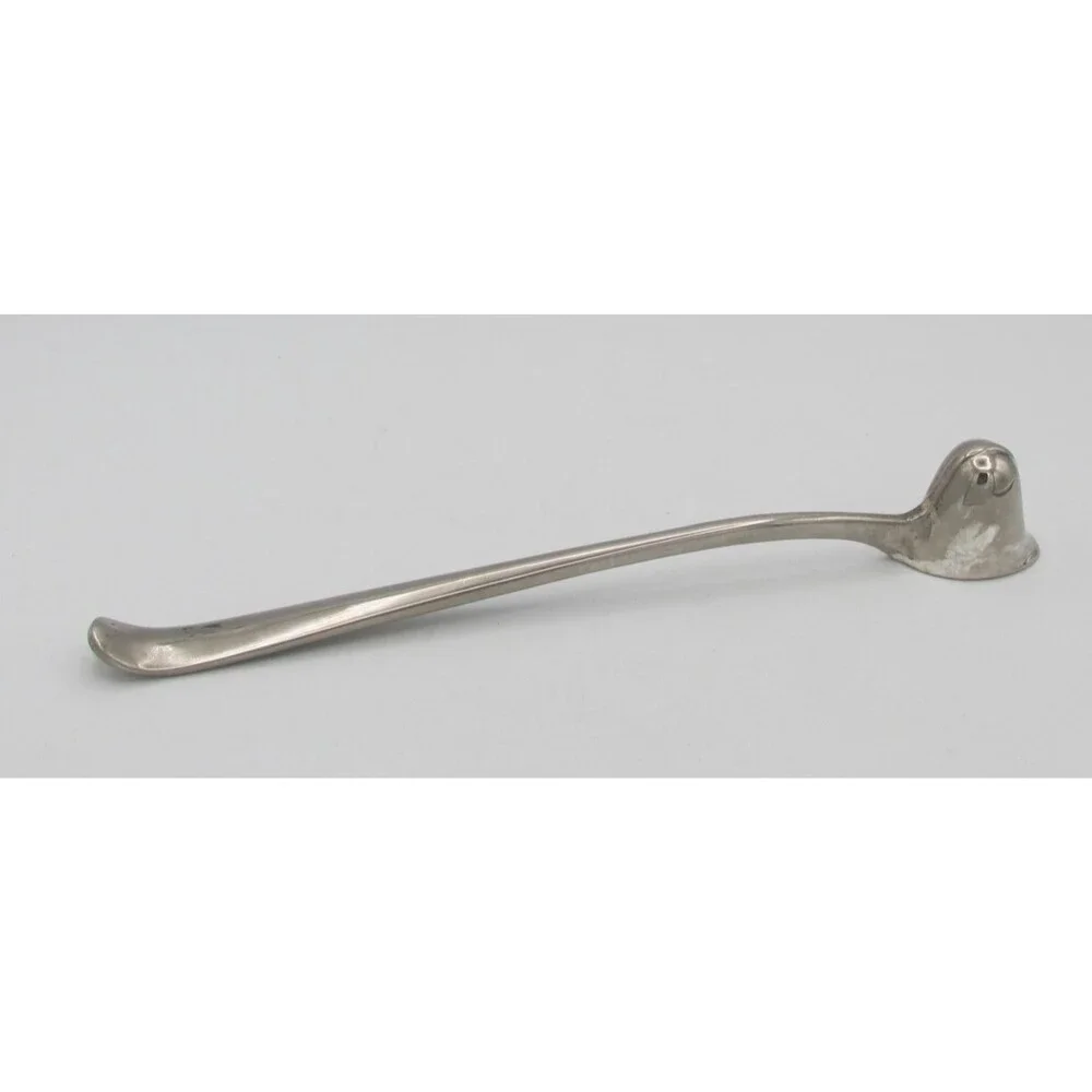 Vintage Candle Snuffer Silver Plated Helmet Design 10